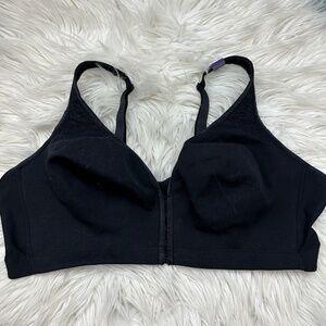 NWOT black Catherine's bra size 48C // 2980